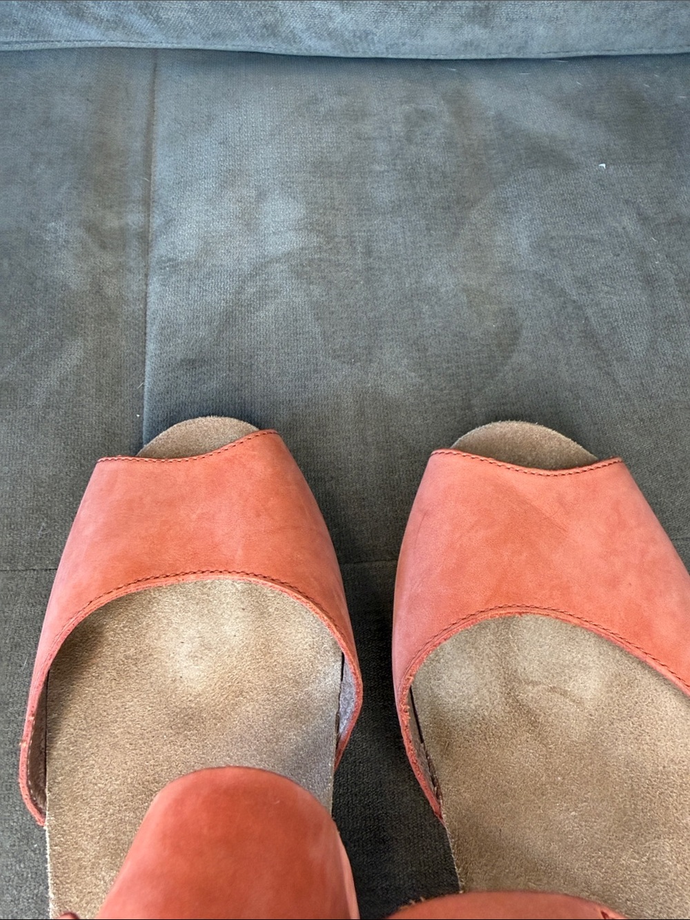 Dansko Coral Open-Toe Slingback Leather Wedge Sandals - Picture 10 of 11